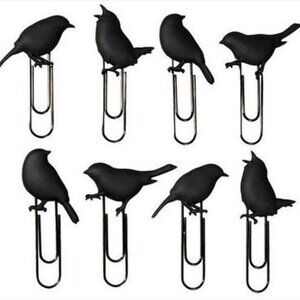 Ravens on a Wire Paperclips & Cord - Photo Display | Fred Flare | Vintage | Goth